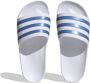 Adidas Originals Adilette Aqua Badslippers Adilette ftwr white blue fusion met. ftwr white maat: 40.5 beschikbare maaten:37 38 39 40.5 42 - Thumbnail 1