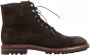Blackstone LESTER UG20 SOUL BROWN HIGH TOP SUEDE BOOTS Man Brown - Thumbnail 1