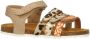Develab 48304 leren sandalen met dierenprint goud multi Meisjes Leer Dierenprint 29 - Thumbnail 2