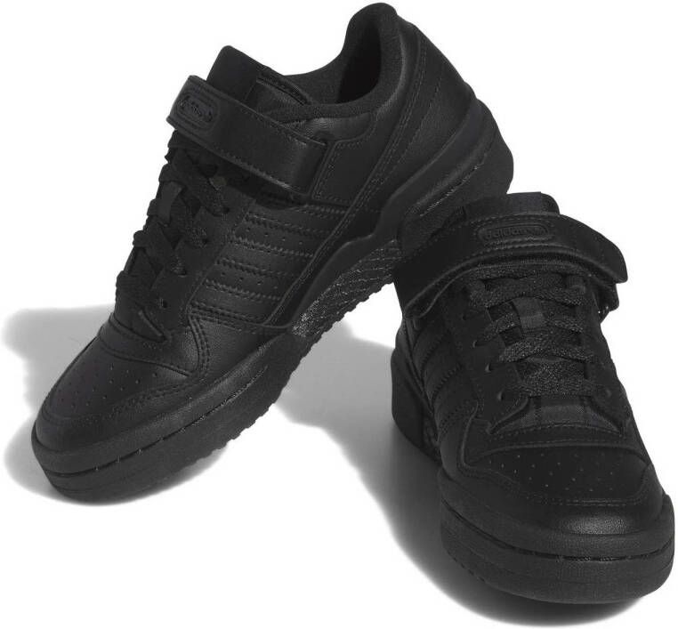 Adidas Originals Forum Low sneakers zwart Leer Effen 38 2 3