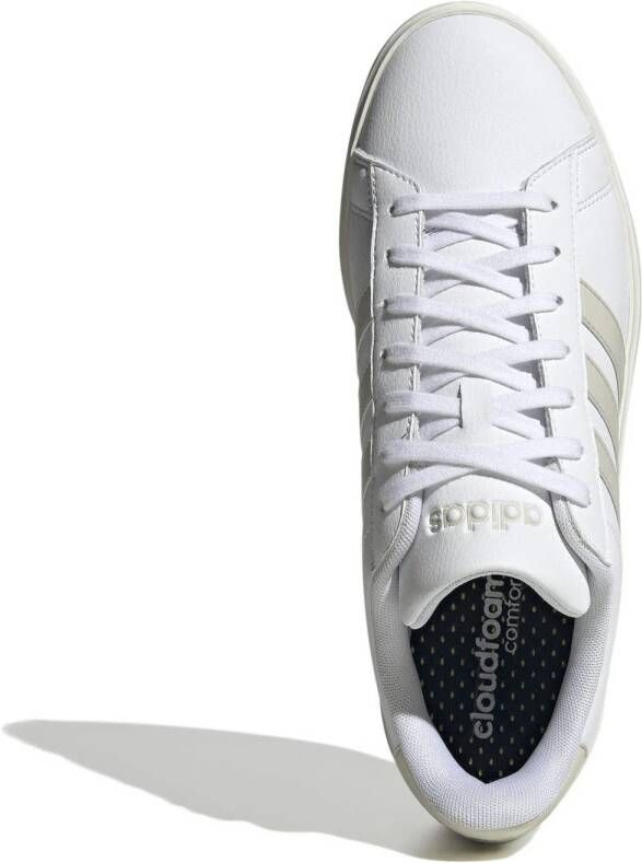 adidas Sportswear Grand Court 2.0 sneakers wit beige