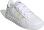 Adidas Sportswear Grand Court 2.0 sneakers wit metallic zilver Imitatieleer 37 1 3 - Thumbnail 4