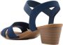 Graceland sandalettes blauw - Thumbnail 2