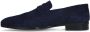 Manfield Black Label suède loafers donkerblauw - Thumbnail 3