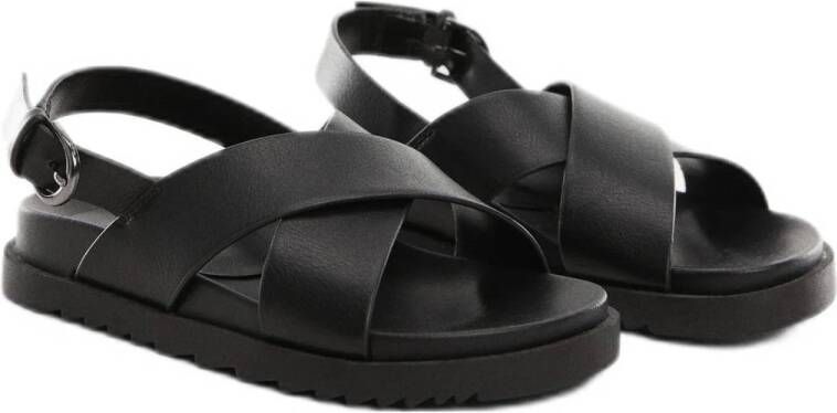 Mango Kids sandalen zwart