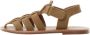 go Kids suède sandalen camel Bruin Suede Effen 21(12 8cm) - Thumbnail 4