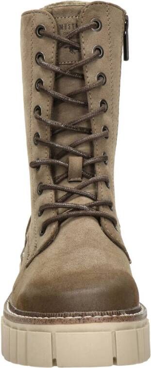 Mustang veterboots taupe