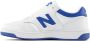 New Balance 480 V1 sneakers wit kobaltblauw Leer Effen 33.5 - Thumbnail 2
