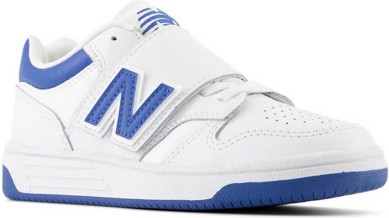 New Balance 480 V1 sneakers wit kobaltblauw