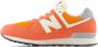 New Balance 574 V1 sneakers oranje wit grijs Suede Meerkleurig 40 - Thumbnail 3