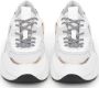 POELMAN LPIVA-01POE1 sneaker White Platino Wit Mesh Lage sneakers Dames - Thumbnail 2