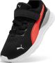 Puma Anzarun Lite AC inf sneakers zwart rood wit Mesh Meerkleurig 32 - Thumbnail 4
