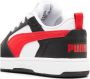 Puma Rebound V6 Lo sneakers wit rood zwart Imitatieleer 32 - Thumbnail 2