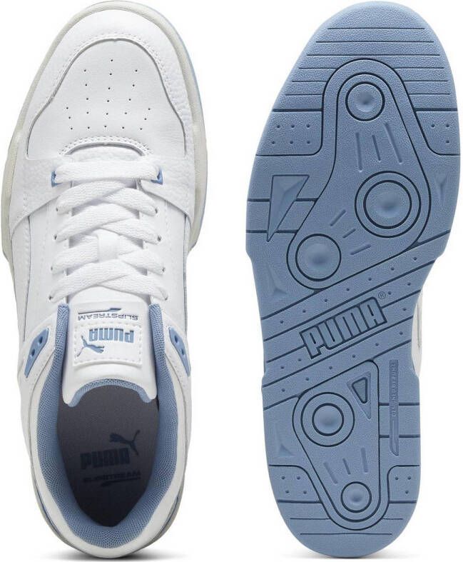Puma Slipstream Lth sneakers wit lichtblauw