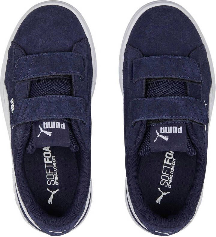 Puma Smash 3.0 S sneakers donkerblauw wit