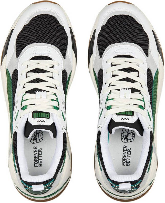 Puma Trinity sneakers wit groen zwart