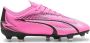 Puma Ultra Play FG AG Jr. voetbalschoenen roze wit zwart Imitatieleer 30 - Thumbnail 1