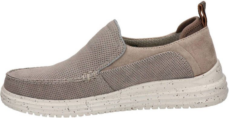 Skechers Proven instappers taupe