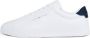 Tommy Hilfiger Sport Tommy Hilfiger TH Court Leather heren sneaker Wit - Thumbnail 4