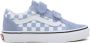 Vans Old Skool Color Theory Checkerboard sneakers lichtblauw wit Textiel 31 - Thumbnail 3