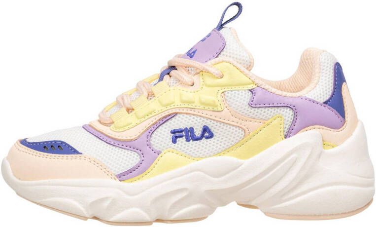 Fila Collene CB sneakers wit geel lila