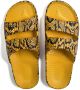 Freedom Moses slippers geel zwart Meisjes Rubber All over print 24-25 - Thumbnail 1