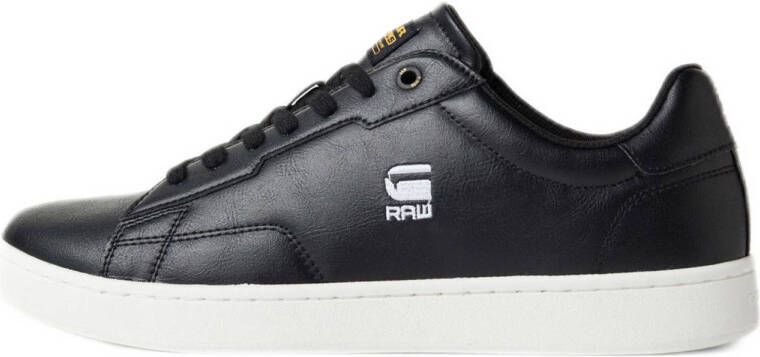 G-Star RAW Cadet Lea M leren sneakers zwart