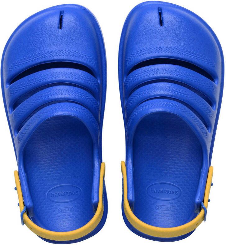 Havaianas clogs blauw geel Jongens Rubber 33 34 | Clog van