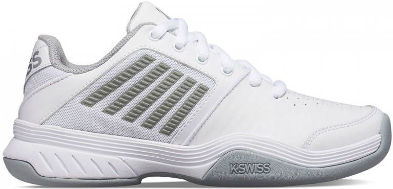 K-Swiss Court Express Carpet tennisschoenen wit grijs