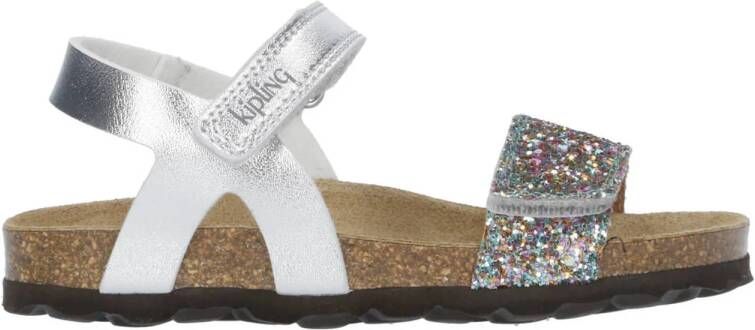 Kipling Marjorie 3 sandalen met glitters zilver Meisjes Imitatieleer 31