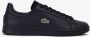 Lacoste Carnaby Pro Mannen Sneakers Black Black - Thumbnail 1