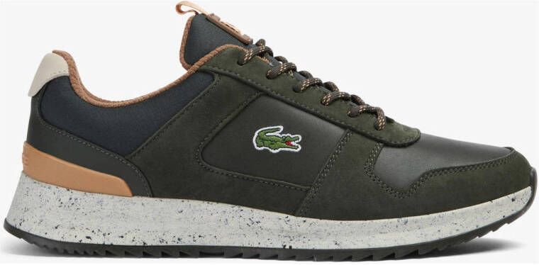 Lacoste Joggeur 2.0 sneakers donkergroen offwhite