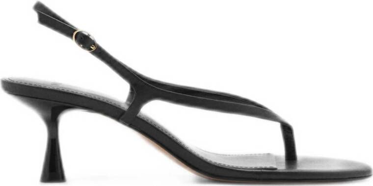 Mango sandalettes zwart