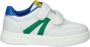 Nelson Kids sneakers wit groen blauw Jongens Imitatieleer Meerkleurig 28 - Thumbnail 1