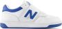 New Balance 480 V1 sneakers wit kobaltblauw Leer Effen 33.5 - Thumbnail 1