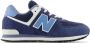 New Balance 574 sneakers donkerblauw wit blauw - Thumbnail 1
