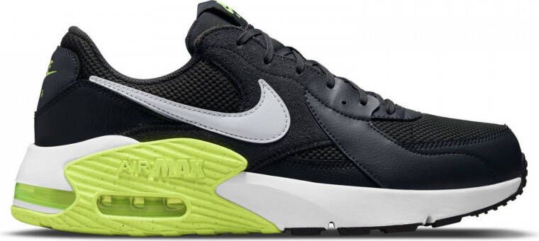 Nike Air Max Excee sneakers grijs zwart limegroen