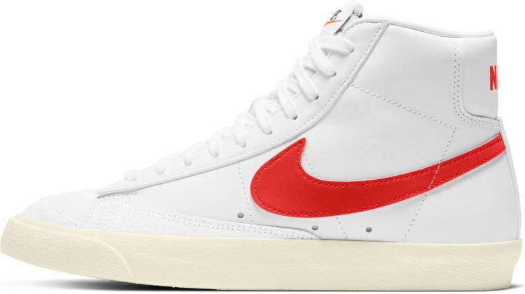 Nike Blazer Mid '77 sneakers wit rood