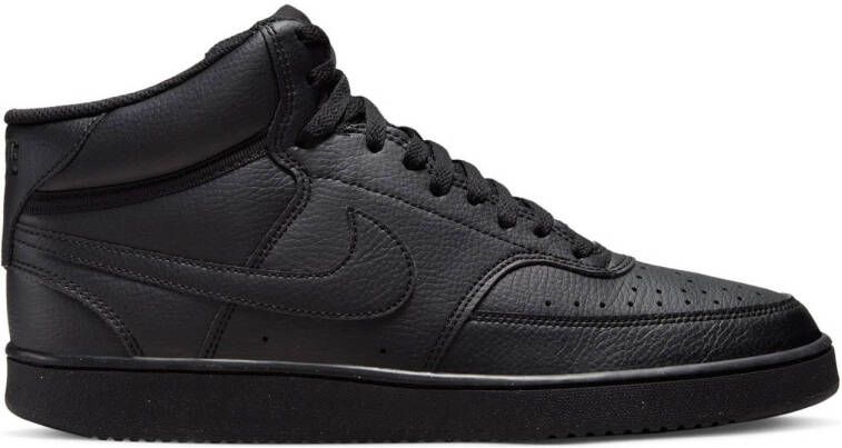Nike Court Vision Mid Next Nature sneakers zwart