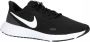 Nike Revolution 5 Hardloopschoenen voor heren (straat) Zwart - Thumbnail 1