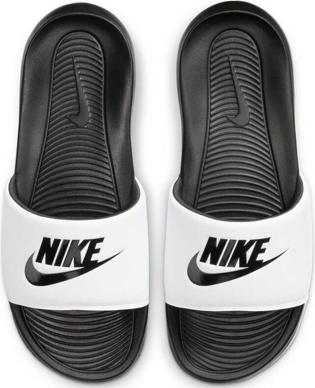 Nike Victori One Slide Sandalen Schoenen white black white maat: 47.5 beschikbare maaten:40 41 44 45 46 47.5