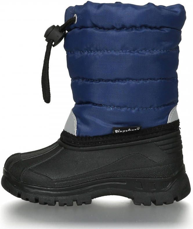Playshoes snowboots donkerblauw