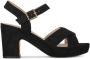 POELMAN C0118-15PSH1 sandaal black Zwart Synthetisch Sandalen met hak Dames - Thumbnail 1