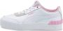 PUMA Carina Lift Dames Sneakers White Glowing Pink - Thumbnail 1