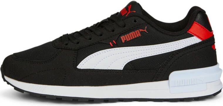 Puma Graviton sneakers zwart wit rood