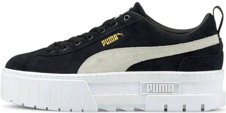 Puma Mayze Wn's Fashion sneakers Schoenen black white maat: 38.5 beschikbare maaten:36 37.5 38.5 39 40.5 41