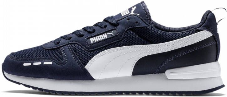 Puma R78 sneakers donkerblauw wit