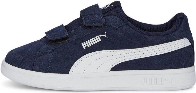 Puma Smash 3.0 SD V sneakers donkerblauw wit Suede Logo 23