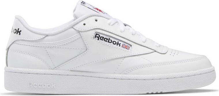 Reebok Classics Club C 85 leren sneakers wit zwart