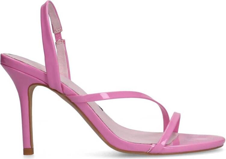 Sacha Dames Roze sandalen met naaldhak